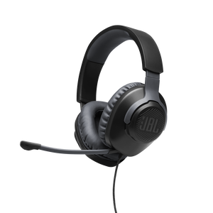 JBL Quantum 100 - Black - Wired over-ear gaming headset with flip-up mic - Detailshot 9